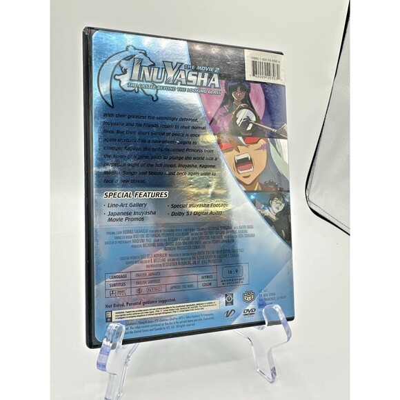 InuYasha Movie 2 DVD The Castle Beyond the Looking Glass Viz Media - Picture 3 of 4